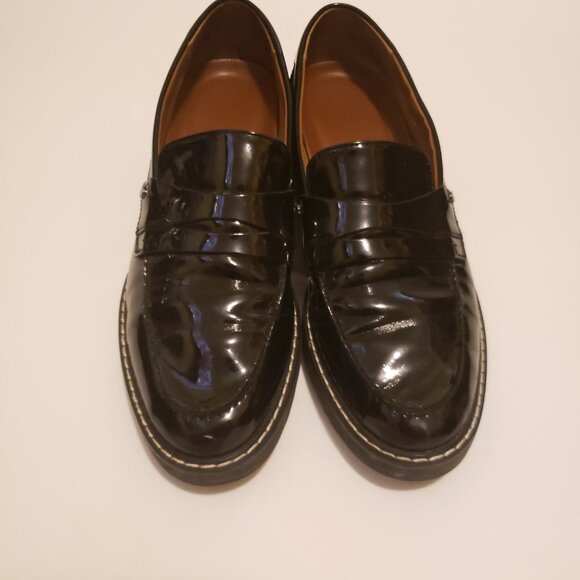Franco Sarto Cassandra Platform Penny Loafer Medium Width Size 7.5 Women's - Picture 3 of 7